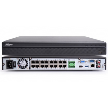 Dahua NVR4216-16P-4KS3 16 Kanal 1U 16PoE 4K H.265 Lite NVR Kay�t Cihaz�