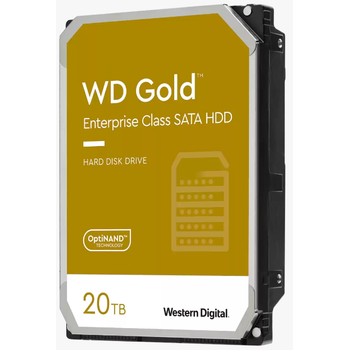 WD GOLD ENTERPRISE 20TB 7200Rpm SATA 3 512MB WD202KRYZ NAS HARDDSK