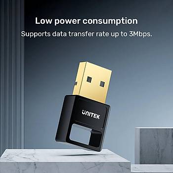 Unitek Usb Bluetooth (v5.3) Kablosuz Adapt�r (B105B)