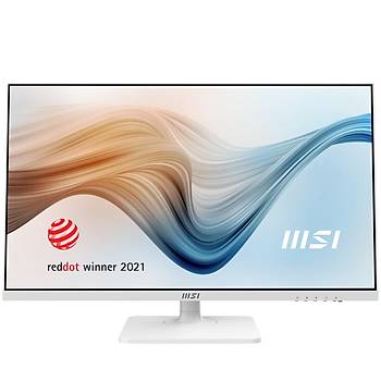 Msi 27 Modern MD272QPW Flat 2560X1440 (QHD) IPS 75HZ TYPE C Beyaz ANTI-GLARE Monit�r
