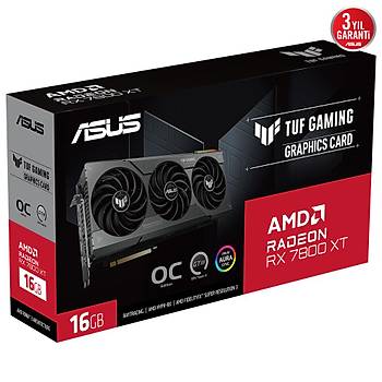 Asus TUF-RX7800XT-O16G-OG-GAMING RX 7800 XT 16GB GDDR6 OC Ekran Kart�