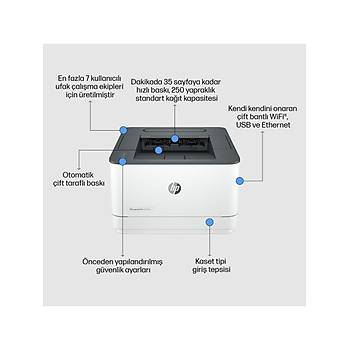 HP LaserJet Pro 3003DW 3G654A Wi-Fi Mono Lazer Yaz�c�