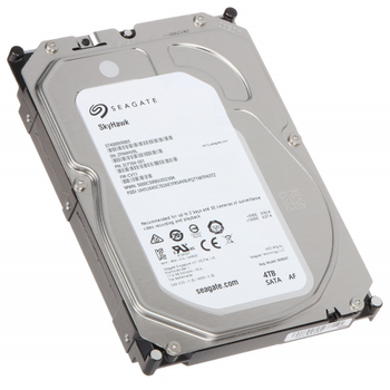Seagate 4TB Skyhawk ST4000VX005 3.5 5900RPM 64MB 7x24 Gvenlik HardDiski