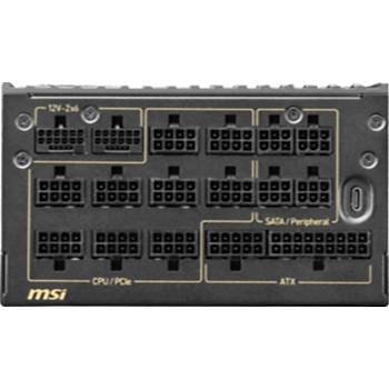 MSI MEG AI1600T PCIE5.1 1600W 80+ Titanium Power Supply