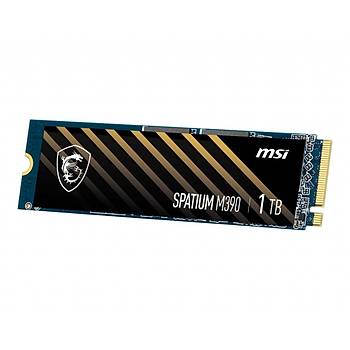 MSI SSD SPATIUM M390 NVME M.2 1TB NVMe M.2 1TB R:3300 W:3000 SSD