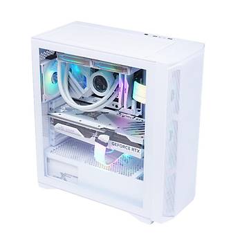 Frisby CX-501 ARGB Fanl� Beyaz 750W ATX Oyuncu Kasas�