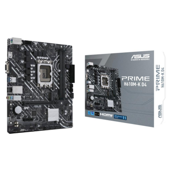 Asus Prime H610M-K D4 ARGB 2xDDR4 M.2 HDMI 12-13.14.Nesil LGA1700 Soket Anakart