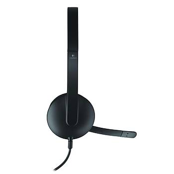 LOGITECH H340 USB G�R�LT� �NLEY�C� M�KROFONLU KABLOLU KULAKLIK-S�YAH A-00044 981-000475