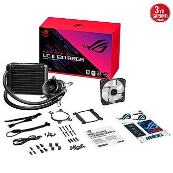 Asus Rog Strix LC II 120 Argb Aura Sync 120MM S�v� Soputucu