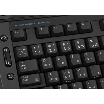 LOGITECH PRO 2000CL, Kablosuz, ngilizce Q, Multimedya Klavye