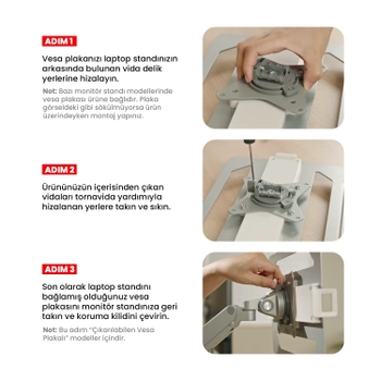 xDrive Metal Laptop Stand� (VESA Uyumlu)