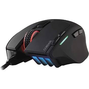 Corsair CH-9303011-EU Sabre RGB Hafif Tasarm 10.000 Dpi Optik Sensr Siyah Gaming Mouse