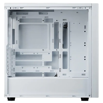 CM Elite 502 TG Beyaz ARGB 3x120mm Fanl� Mesh Panel Pencereli ATX Kasa