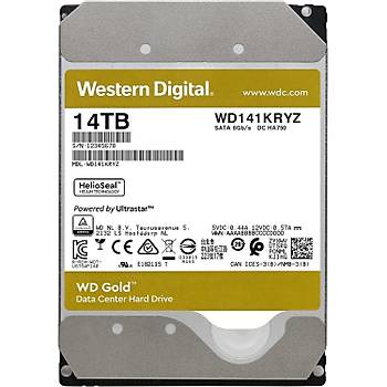 WD Gold Enterprise  WD142KRYZ 14TB 7200Rpm SATA3 512MB Kurumsal S�n�f Hardisk