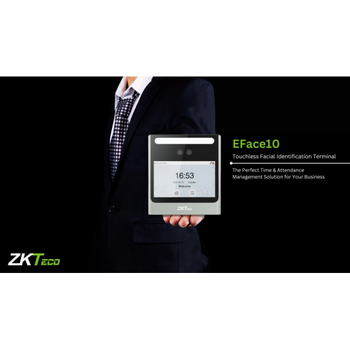ZKTeco EFace10-ID Y�z Tan�ma PDKS Personel Takip Sistemi - (OUTLET )
