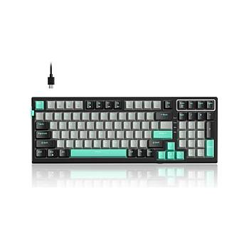 MageGee SKY98 99Tu� Blue Whale Switch Gasket Rgb Hot-Swap Kablolu Mekanik Oyuncu Klavyesi