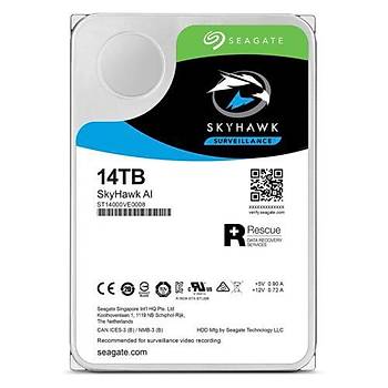 Seagate Skyhawk 3,5 14TB 256MB 7200 ST14000VE0008 HDD & Harddisk
