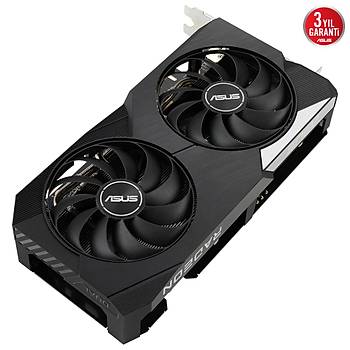 Asus Dual-RX6650XT-O8G 8GB GDDR6 HDMI DP 128Bit Ekran Kart