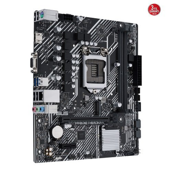 Asus Prime H510M-K 2xDDR4 M.2 10-11.Nesil LGA1200 Soket  Anakart
