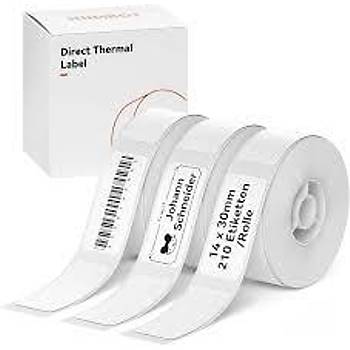 NIIMBOT EW14-30-190White Beyaz 14X30 Termal Etiket