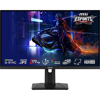 MSI G274QPF 27 Flat Rapid IPS 2560x1440 (WQHD) 170Hz 1Ms Adaptive-Sync Pivot Gaming Monitr