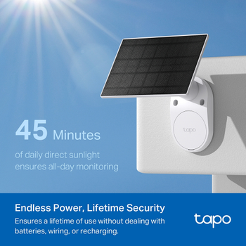 Tp-Link Tapo TC82 Kit (C410 KIT) 2K 3,0Mp D�� Mekan IP65 WiFi 9Mt. Renkli Gece G�r��� �ki Y�nl� Ses G�ne� Enerjili G�venlik Kameras� Kiti