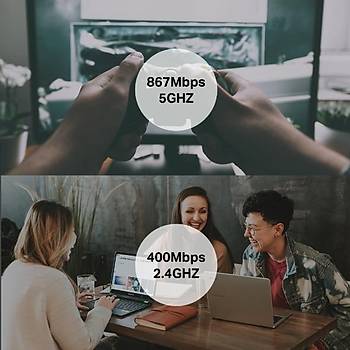 TP-Link Archer T3U 1300 Mbps Kablosuz Dual Band USB Adaptr