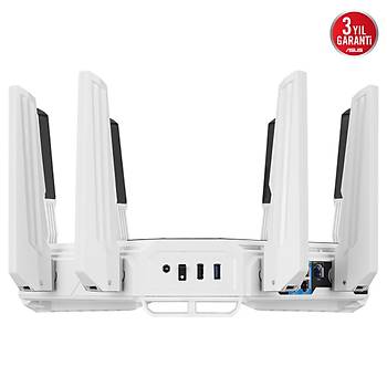 Asus Rog Rapture GT-BE19000AI WiFi 7 Router Beyaz