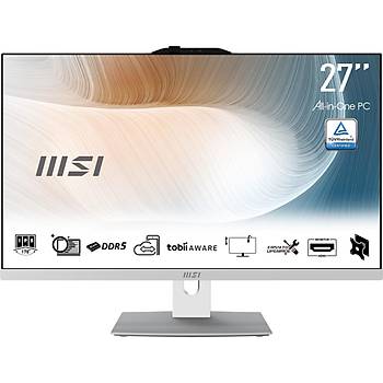 MSI Modern AM272P 1M-846EU 27 �7-150U 16GB DDR5 1TB SSD W11PRO Beyaz All in One Bilgisayar