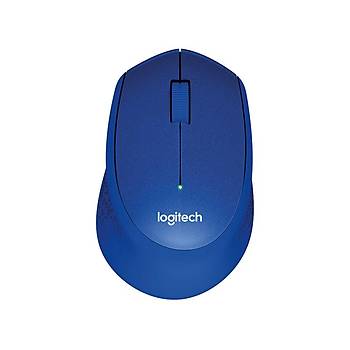 Logitech M330 Sessiz Kablosuz Mouse-Mavi 910-004910
