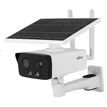 Dahua IPC-HFW2441DG-4G-SP-B-MAX  4Mpix 3,6mm  Lens H265+ 30Mt Gece G�r��� Dahili Mikrofon IP67 Solar (G�ne� Enerjili) IP Kamera