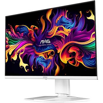 Msi Mag 272QPW QD-OLED X28 26.5 in� 2560x1440 WQHD 280Hz 0.03 ms HDMI DP FreeSync Beyaz Gaming Monit�r