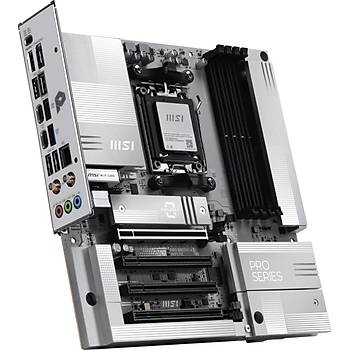 MSI Pro B850M-A WIFI PZ AM5 DDR5 8200MHZ(OC) 4X PCI-E X16 HDMI DP 2X M.2 USB 10GBS 5G LAN WI-FI 7 mATX Anakart