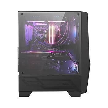 Msi Mag Forge 100R Temperli Cam 2X A-RGB Fan, 1X 120MM Fan ATX Gaming Bilgisayar Kasas