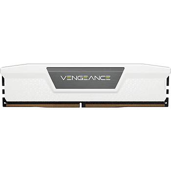 Corsair 32GB (1x32GB) DDR5 5200MT/s CMK5X32G2B52C40A2W Beyaz Masa�st� Bilgisayar Rami