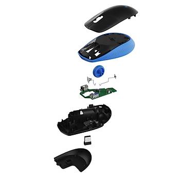 LOGITECH M190 KOZAK CHARCOAL MOUSE 910-005905