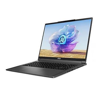 MSI Creator 16 AI Studio A1VHG-023TR Ultra 9 185H 32Gb DDR5 RTX4080 GDDR6 12Gb 2Tb Ssd 16.0 Uhd+ 120Hz W11Pro Notebook