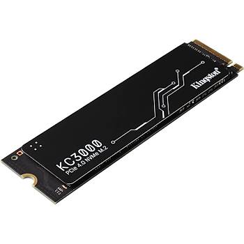 Kingston KC3000 4TB 7000-7000MB/s NVMe PCIe 4.0 m.2 Gen4 SSD (SKC3000D/4096G)