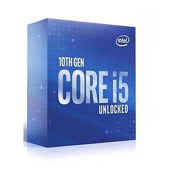Intel i5-10600K Altı Çekirdek 4.10 Ghz Fansız Box İşlemci