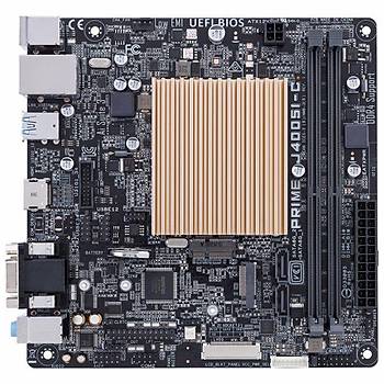 Asus Prime J4005I-C Intel J4005 Celeron J4005 Cpu DDR4 2400 LVDS HDMI D-Sub M2 USB3.1 Com Mini ITX Anakart