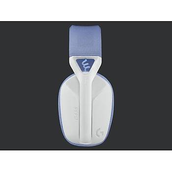 LOGITECH G435 WIRELESS GAMING HEADSET BEYAZ 981-001074