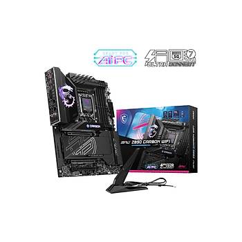 MSI Mpg Z890 Carbon Wi-Fi Intel LGA1851 DDR5 9200MHz 5xM.2 ATX Anakart