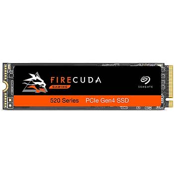 Seagate Firecuda 520 SSD 2TB ZP2000GM3A002 M2 NVME PCIe GEN4 5000 MB/SN Okuma Hz 4400 MB/SN Yazma Hz SSD
