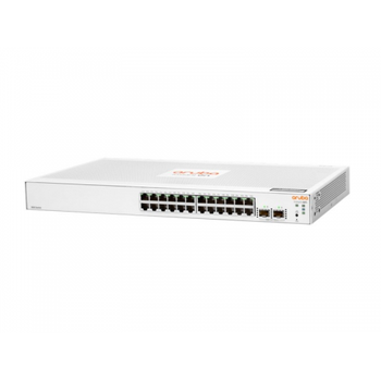 Hp Aruba Instant On JL812A 1830-24G 24Port  GigaBit 2 Port Gigabit SFP Y�netilebilir Rack Mount Switch
