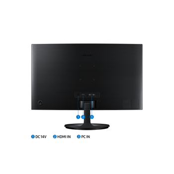 Samsung LS24C362EAUXUF 24 VA FHD 75hz 4ms Curved Monitr