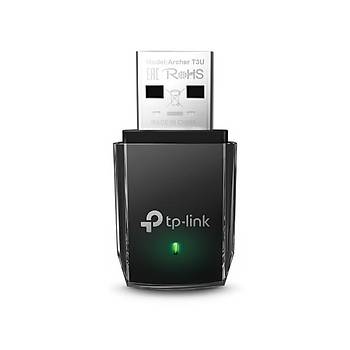 TP-Link Archer T3U 1300 Mbps Kablosuz Dual Band USB Adaptr