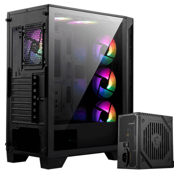MSI MAG Forge 120A Airflow B65 ARGB Fanl� 650W ATX Oyuncu Kasas�