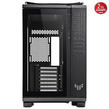 Asus Tuf Gaming GT502 Panaromik Temperli Cam Usb Type-C Siyah Mini ATX Kasa