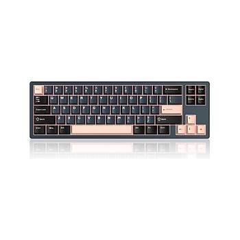 MageGee CAPTAIN72 68 Tu� RGB %65 TKL Hot-Swap Cnc Aliminyum Fairy Rabbit Manyetik Switch Kablolu Mekanik Oyuncu Klavyesi