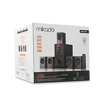 Mikado MD-505 5+1 Usb+SD+FM Destekli Kumandal� Bluetooth Speaker